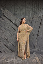 Load image into Gallery viewer, Marigold - A shimmering golden gown
