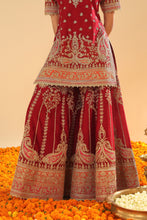 Load image into Gallery viewer, Sehrish - Short Kurta with Sharara and Dupatta
