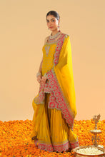Load image into Gallery viewer, Mehan - Short Kurta with Garara and Dupatta
