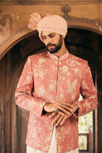 Load image into Gallery viewer, Pink Kiran Dori Embroidery Bandhgala with Anarkali Kurta

