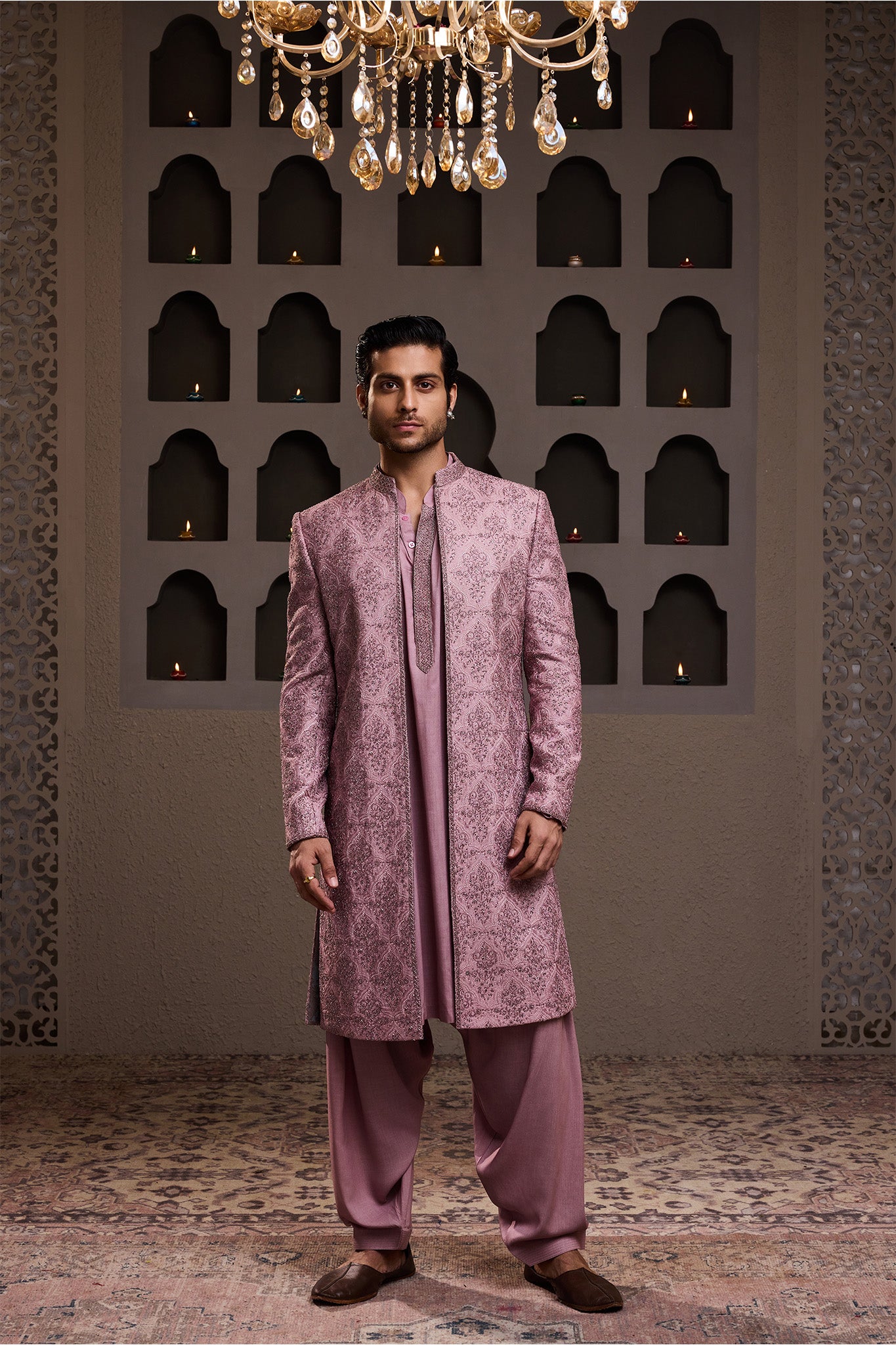 ROSE JACKET KURTA SALWAR