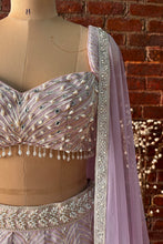 Load image into Gallery viewer, Multipanel and multicolour lehenga set

