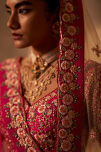 Load image into Gallery viewer, Rani Raw Silk Double Dupatta Lehenga Set
