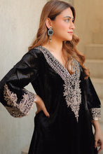 Load image into Gallery viewer, Rasha - Long A-line Chauga with Salwar
