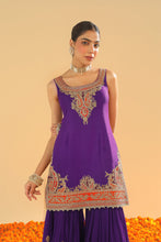 Load image into Gallery viewer, Maziyah - Short Kurta with Garara and Dupatta
