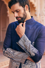 Load image into Gallery viewer, Abstract Design Embroidered Bundi Set 
