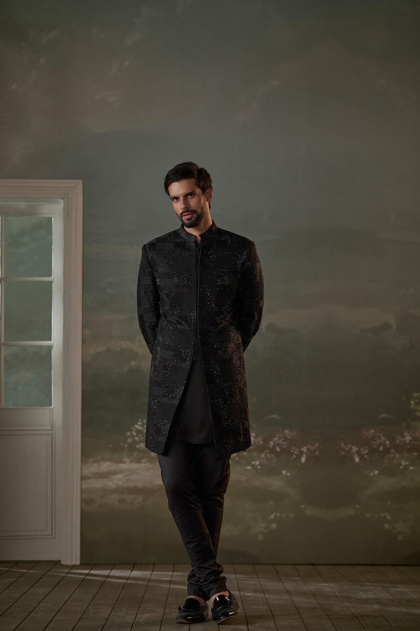 SHERWANI KURTA TROUSER SET