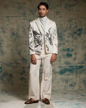 Load image into Gallery viewer, Tusk Nandi embriodered blazer set
