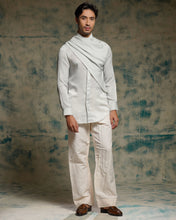 Load image into Gallery viewer, Apricot Ivory Handpainted Blazer Set
