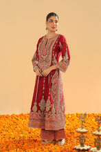Load image into Gallery viewer, Rua - A-Line Kurta with Palazzo and Dupatta
