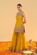 Load image into Gallery viewer, Mehan - Short Kurta with Garara and Dupatta
