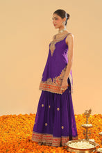 Load image into Gallery viewer, Maziyah - Short Kurta with Garara and Dupatta
