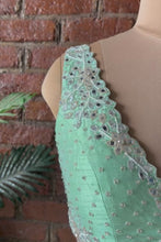 Load image into Gallery viewer, Green gota work lehenga set
