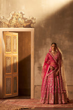Load image into Gallery viewer, Rani Raw Silk Double Dupatta Lehenga Set
