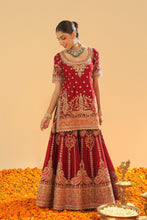 Load image into Gallery viewer, Sehrish - Short Kurta with Sharara and Dupatta
