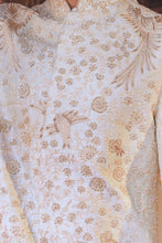 Load image into Gallery viewer, Cream Moti and Sequins Embroidered Sherwani
