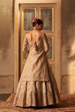 Load image into Gallery viewer, Blush Pink Raw Silk Double Dupatta Lehenga Set
