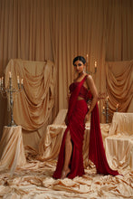 Load image into Gallery viewer, Cloe Drape Saree set
