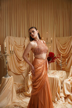 Load image into Gallery viewer, Amelia Drape Saree
