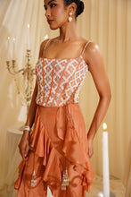 Load image into Gallery viewer, Evelyn corset and sharara set
