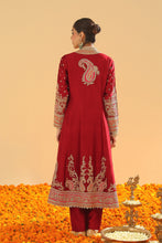 Load image into Gallery viewer, Minara - Long A-line Jacket with Pant and Dupatta
