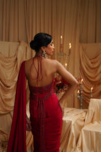 Load image into Gallery viewer, Cloe Drape Saree set
