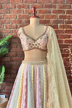 Load image into Gallery viewer, Multipanel Sharmily lehenga set
