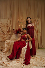 Load image into Gallery viewer, Cloe Drape Saree set
