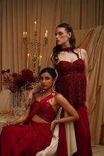 Load image into Gallery viewer, Cloe Drape Saree set
