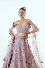 Load image into Gallery viewer, PARAGON LAVENDER - PARAGON ORGANZA LEHENGA SET
