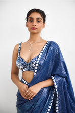 Load image into Gallery viewer, Swirl Sequence Saree
