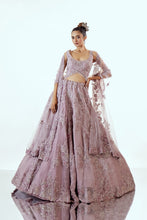 Load image into Gallery viewer, PARAGON LAVENDER - PARAGON ORGANZA LEHENGA SET

