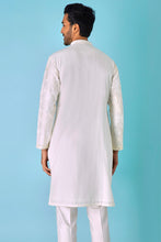 Load image into Gallery viewer, Timeless Beauty Off-White Chanderi Silk Kurta
