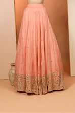 Load image into Gallery viewer, Orange lehenga set
