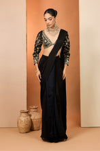 Load image into Gallery viewer, Viscose chiffon pre draped saree
