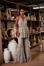 Load image into Gallery viewer, Moonlit Ivory sharara
