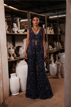 Load image into Gallery viewer, Midnight sapphire sharara
