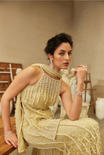 Load image into Gallery viewer, Lemon Pearl sharara set
