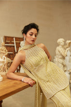 Load image into Gallery viewer, Lemon Pearl sharara set
