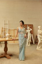 Load image into Gallery viewer, STARLIT SKY SAREE
