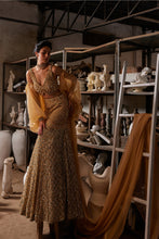 Load image into Gallery viewer, Honeycomb mermaid lehenga

