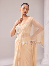 Load image into Gallery viewer, A- Symmetrical drape saree
