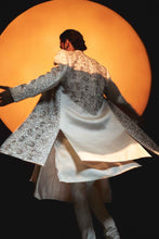 Load image into Gallery viewer, Ethereal Rose Crème Zardosi dabka sherwani set
