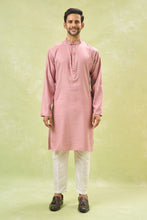 Load image into Gallery viewer, Purple Embroidered Indo-Western Set
