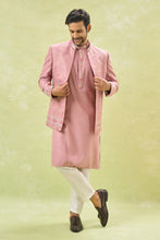 Load image into Gallery viewer, Purple Embroidered Indo-Western Set

