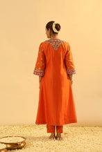 Load image into Gallery viewer, Alima - Long A-line Chauga with Salwar
