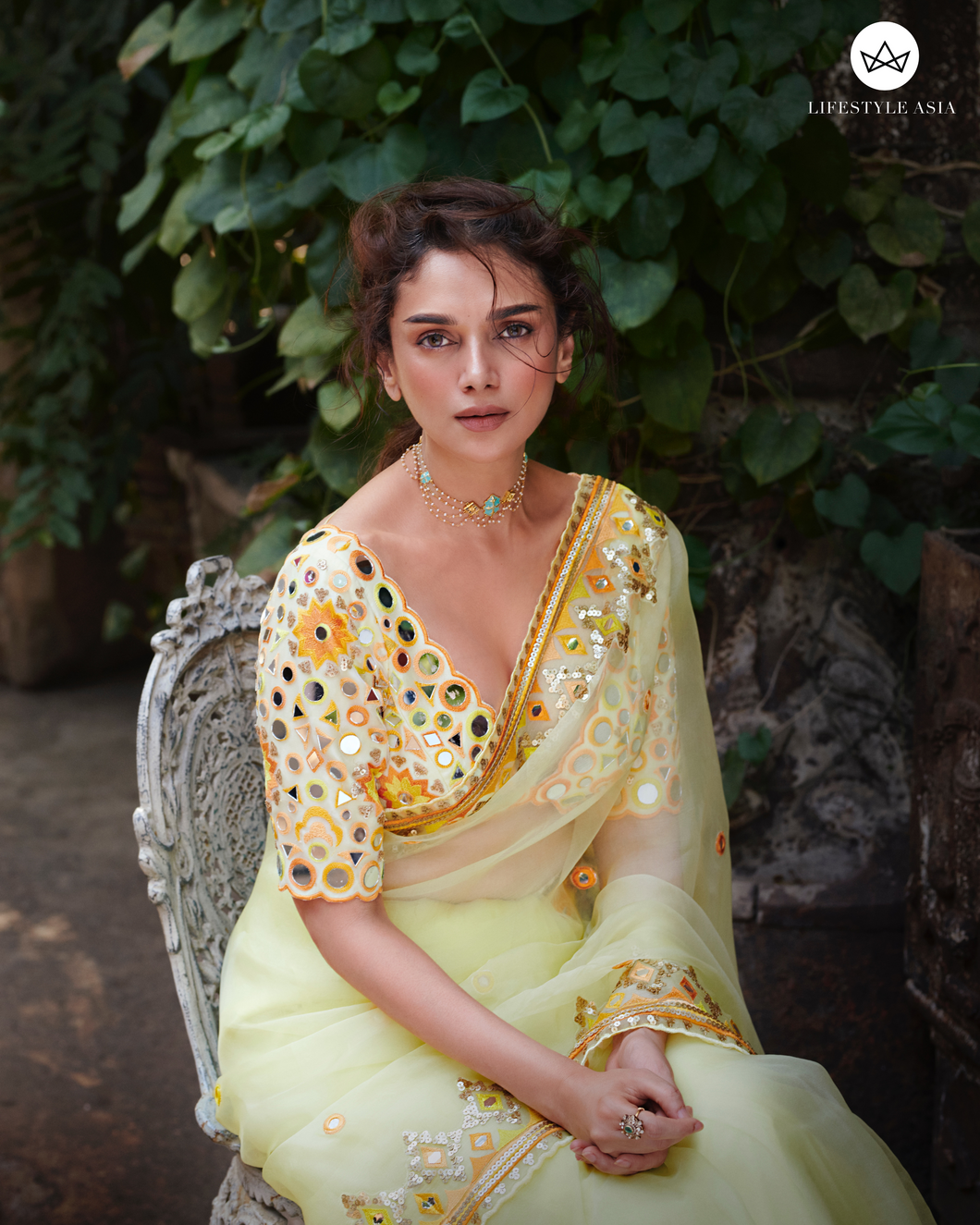 Aditi Rao Hydari In Priyal Saree