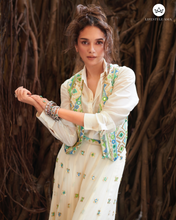 Load image into Gallery viewer, Aditi Rao Hydari In Amara Jacket Set With Flared Pants
