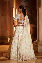 Load image into Gallery viewer, IVORY TULLE LEHENGA CHOLI SET
