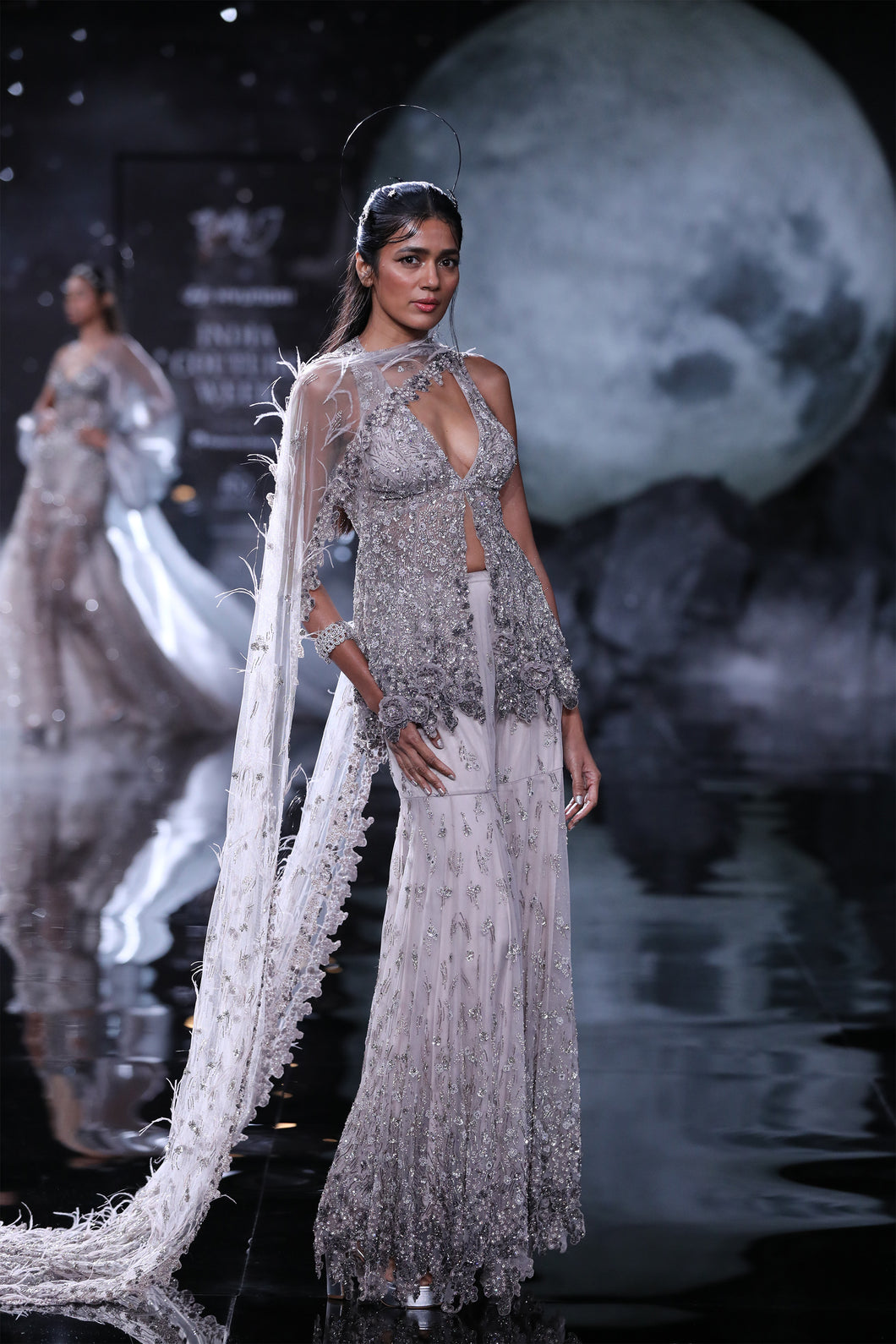 Lydia Tulle Sharara Set